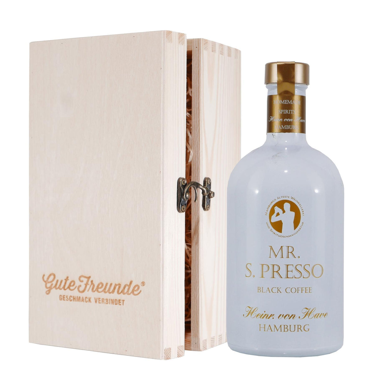 Heinr. von Have Mr. S.Presso Black Coffee mit Geschenk-HK