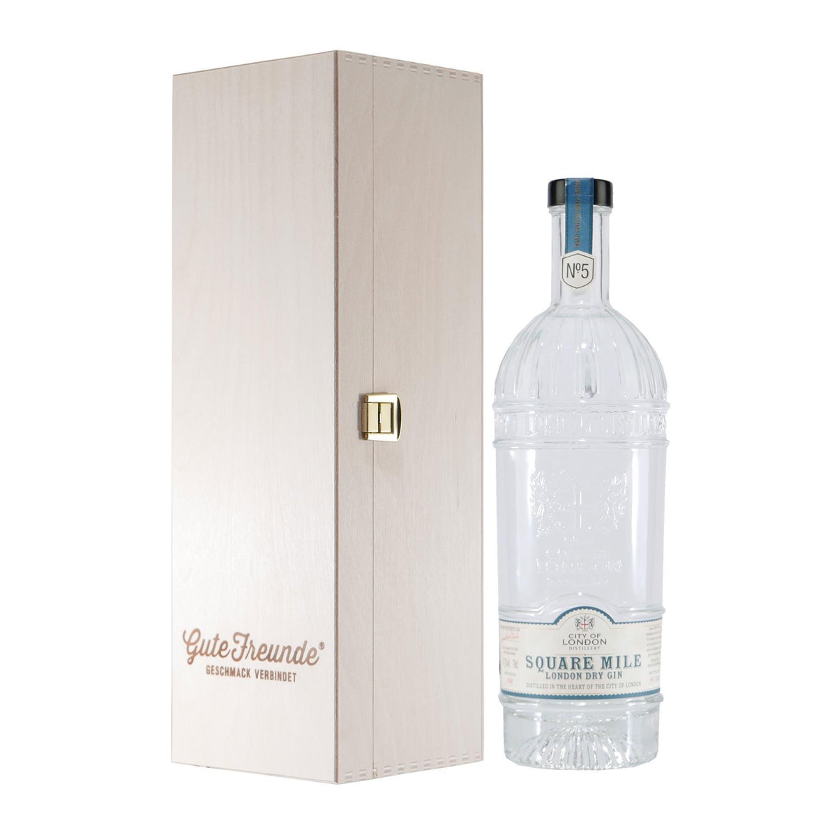 City of London Square Mile London Dry Gin mit Geschenk-HK