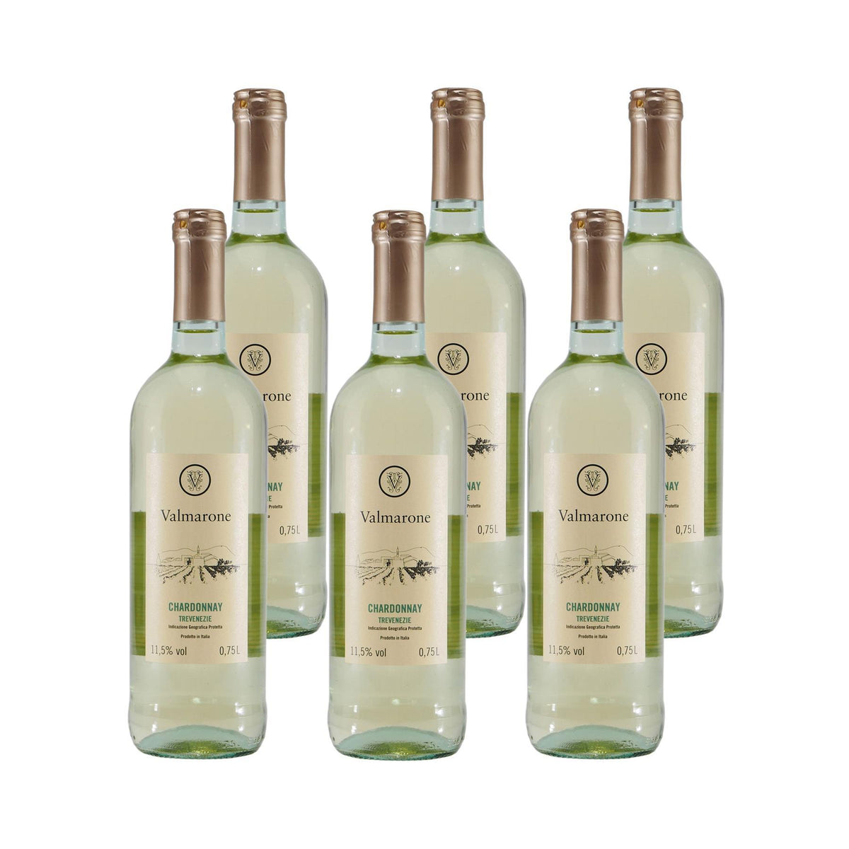 Valmarone Chardonnay IGP -trocken- (6 x 0,75L)