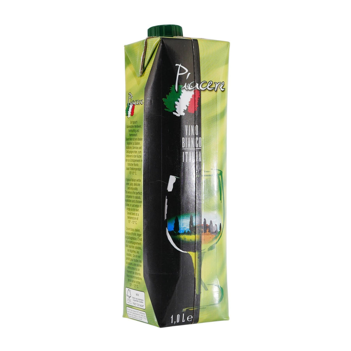 Piacere Vino Bianco IGP -trocken- (12 x 1,0L)