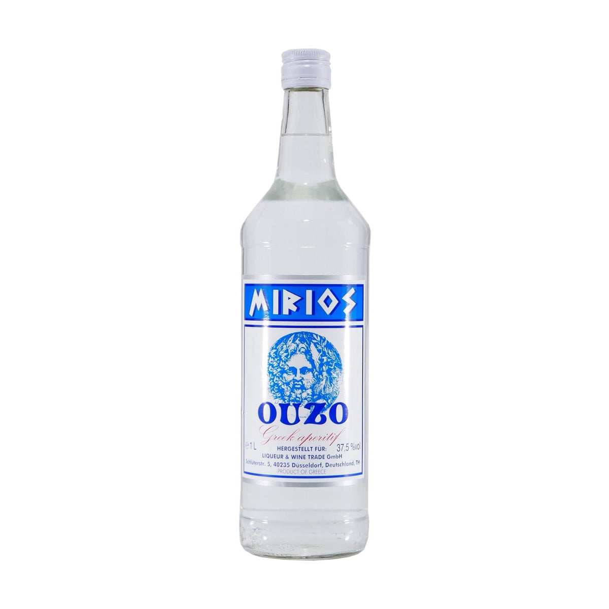 Mirios Ouzo - Greek Aperitif mit Geschenk-Holzkiste