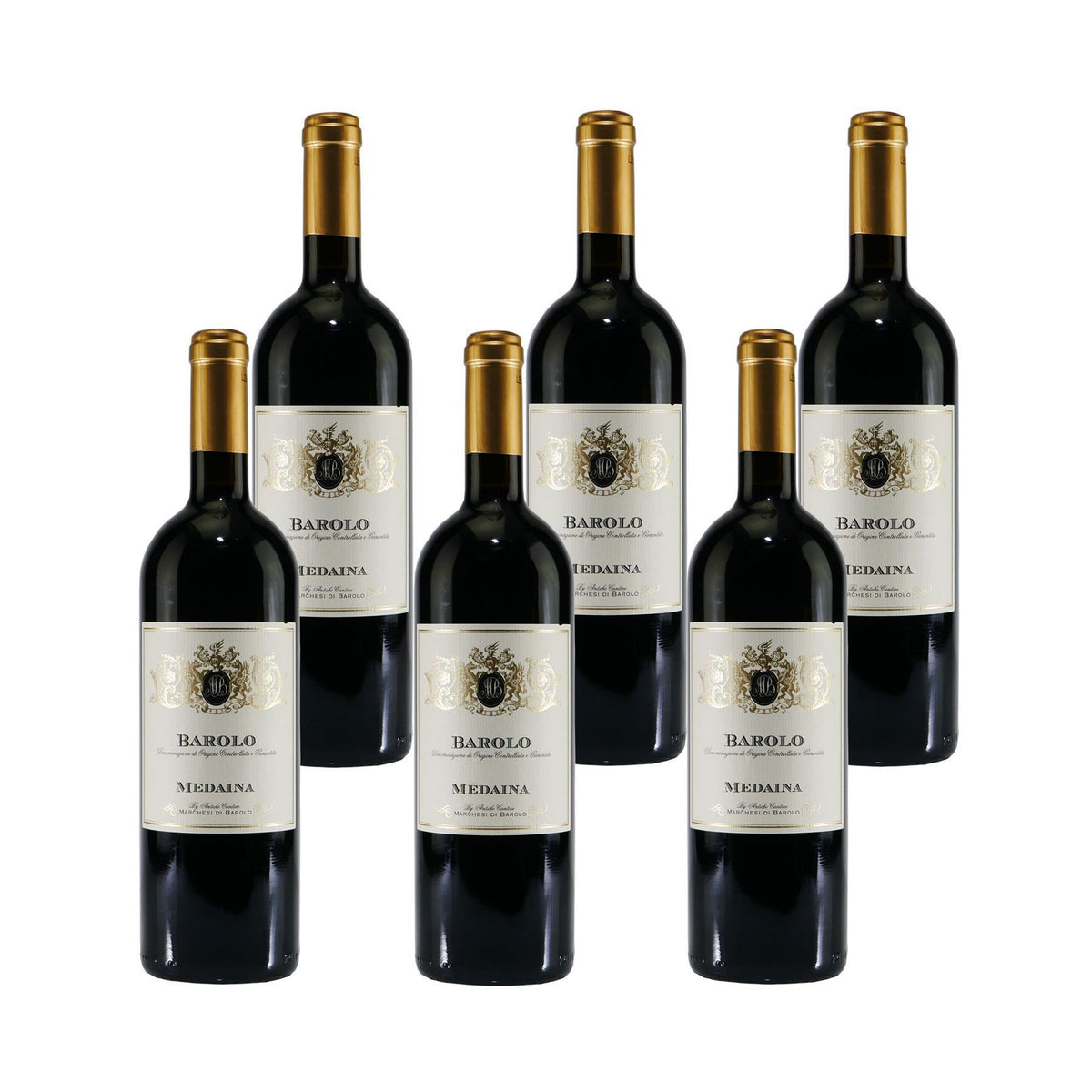 Medaina Barolo Rotwein DOCG -trocken- (6 x 0,75L)