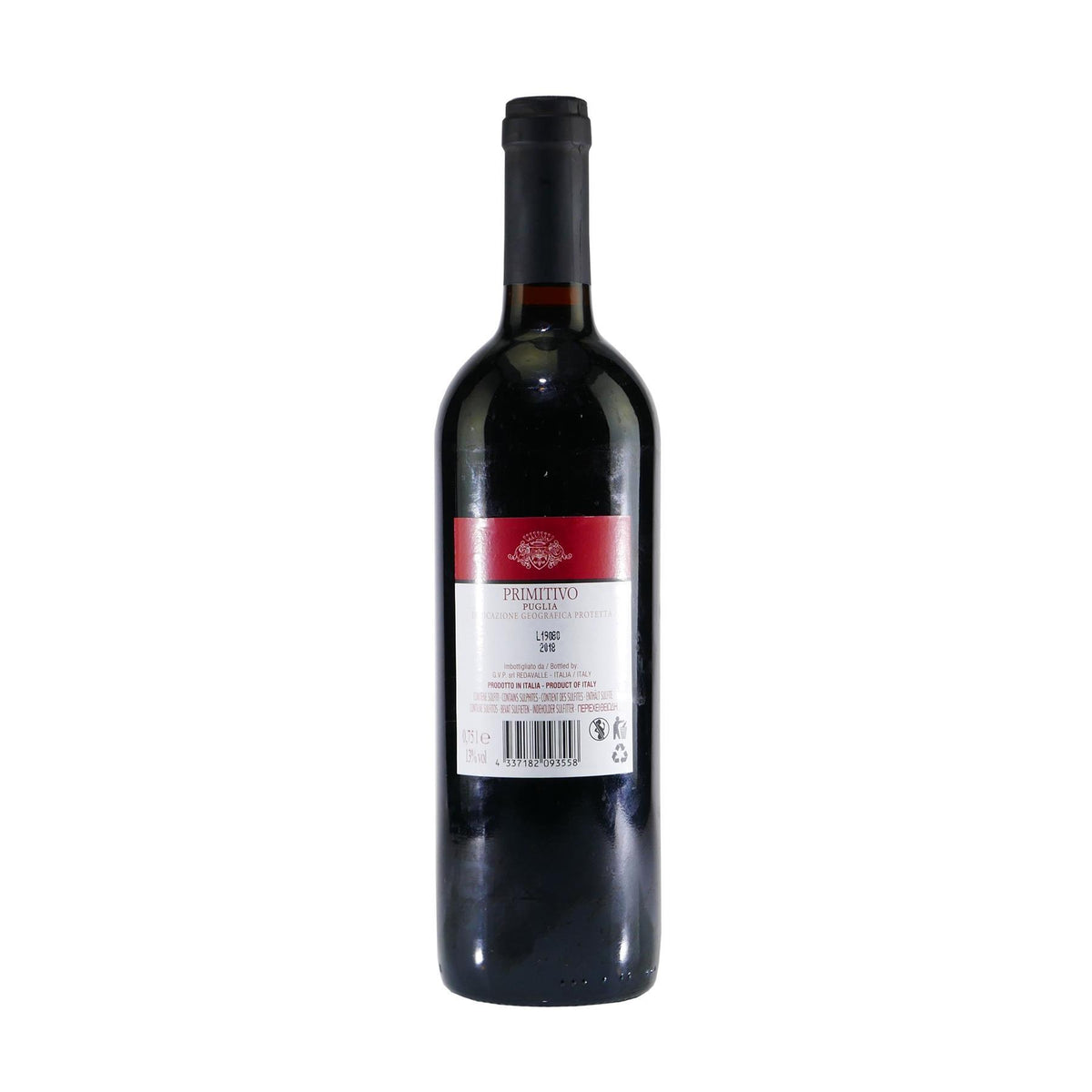 Casalina di Siziano Primitivo IGP -trocken- (6 x 0,75L)