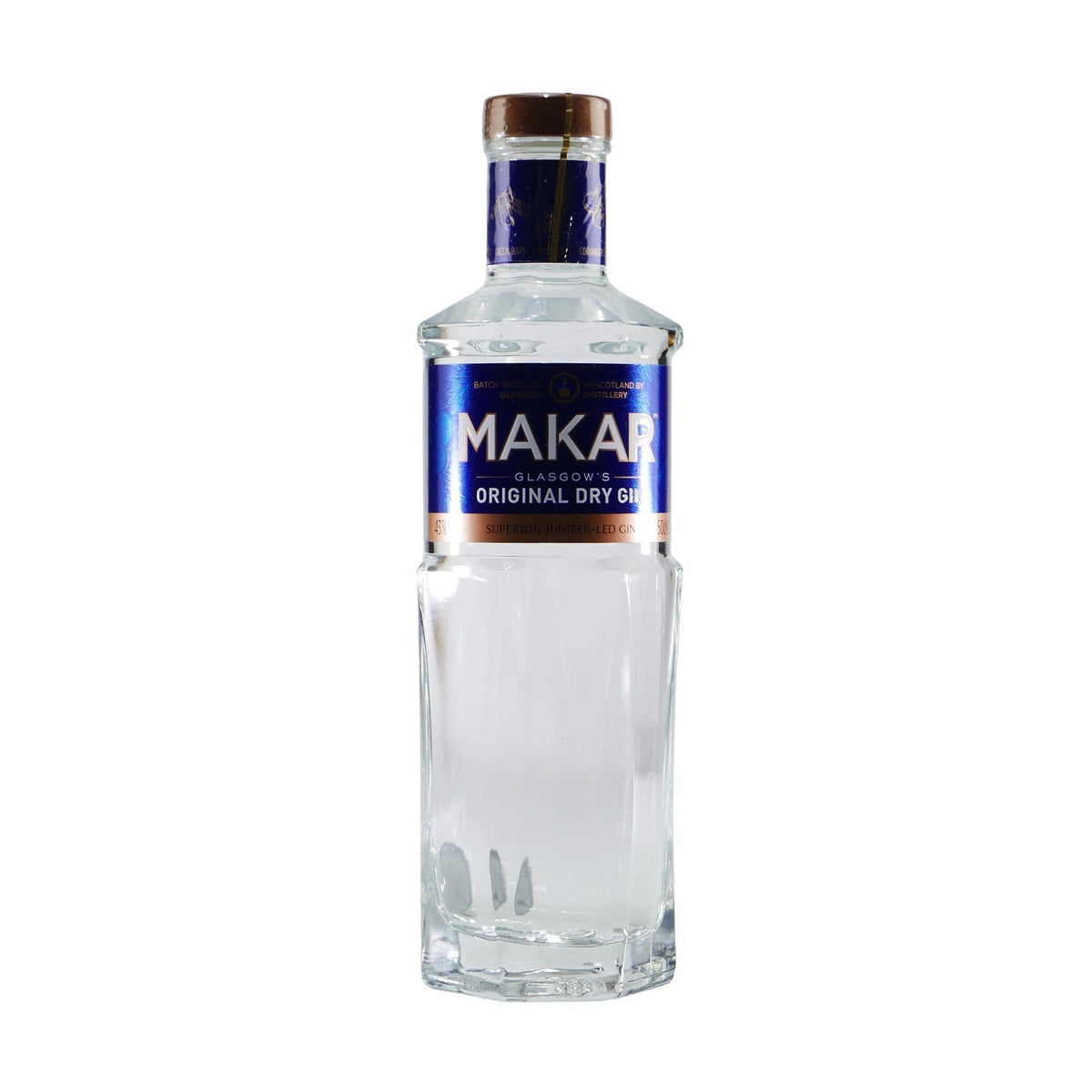 Makar Glasgow Dry Gin mit Geschenk-Holzkiste
