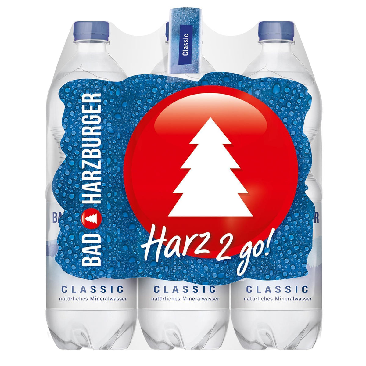 Bad Harzburger Mineralwasser -Classic- (6 x 1,0L) EINWEG