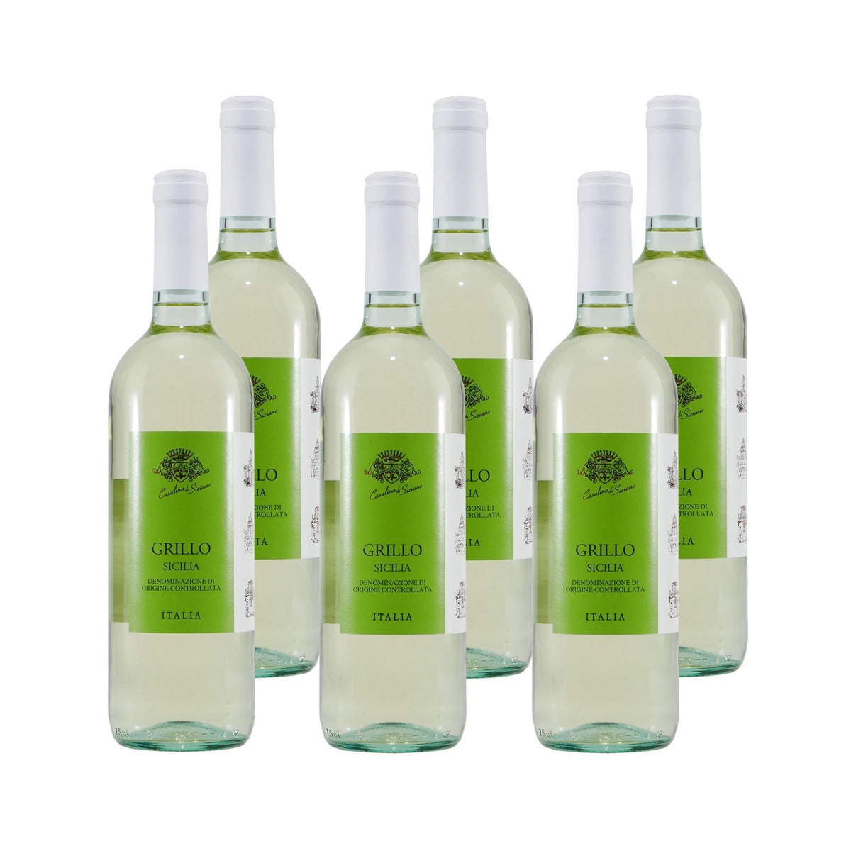 Casalina di Siziano Grillo Sicilia DOC -trocken- (6 x 0,75L)