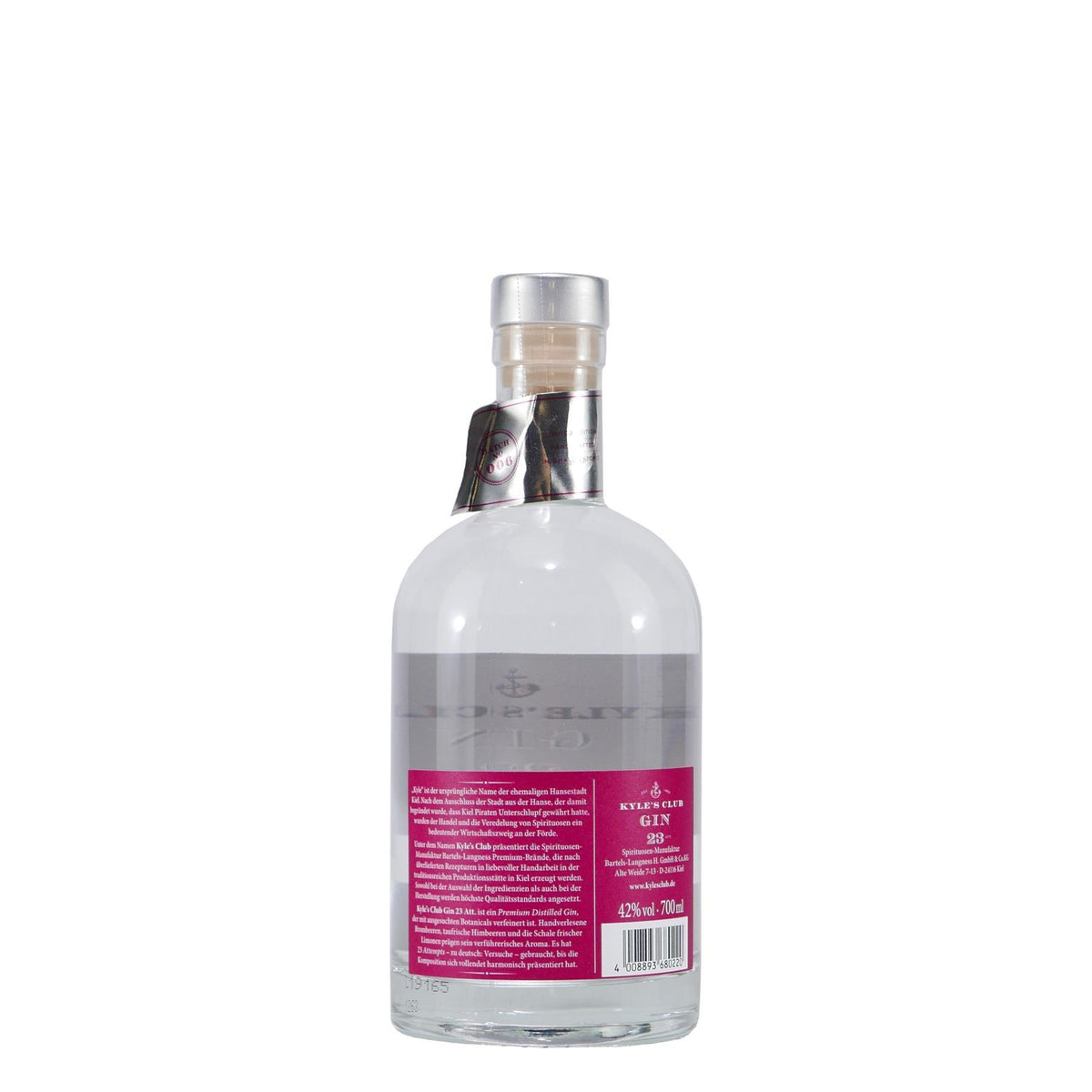 Kyle's Club Gin 23 Att.