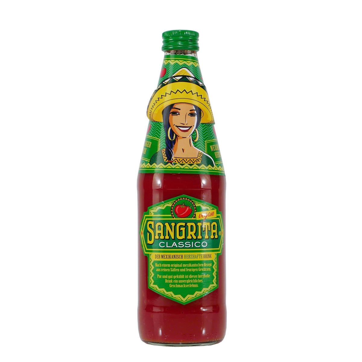 Sangrita Classico - Würztrunk Tomatensaft (12 x 0,5L) EINWEG