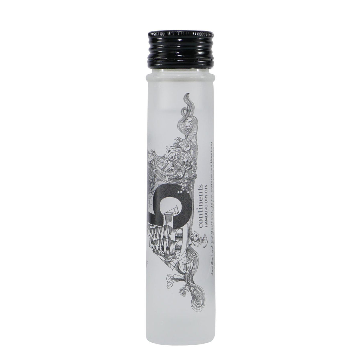 5 Continents Hamburg Dry Gin "Mini" 0,05L