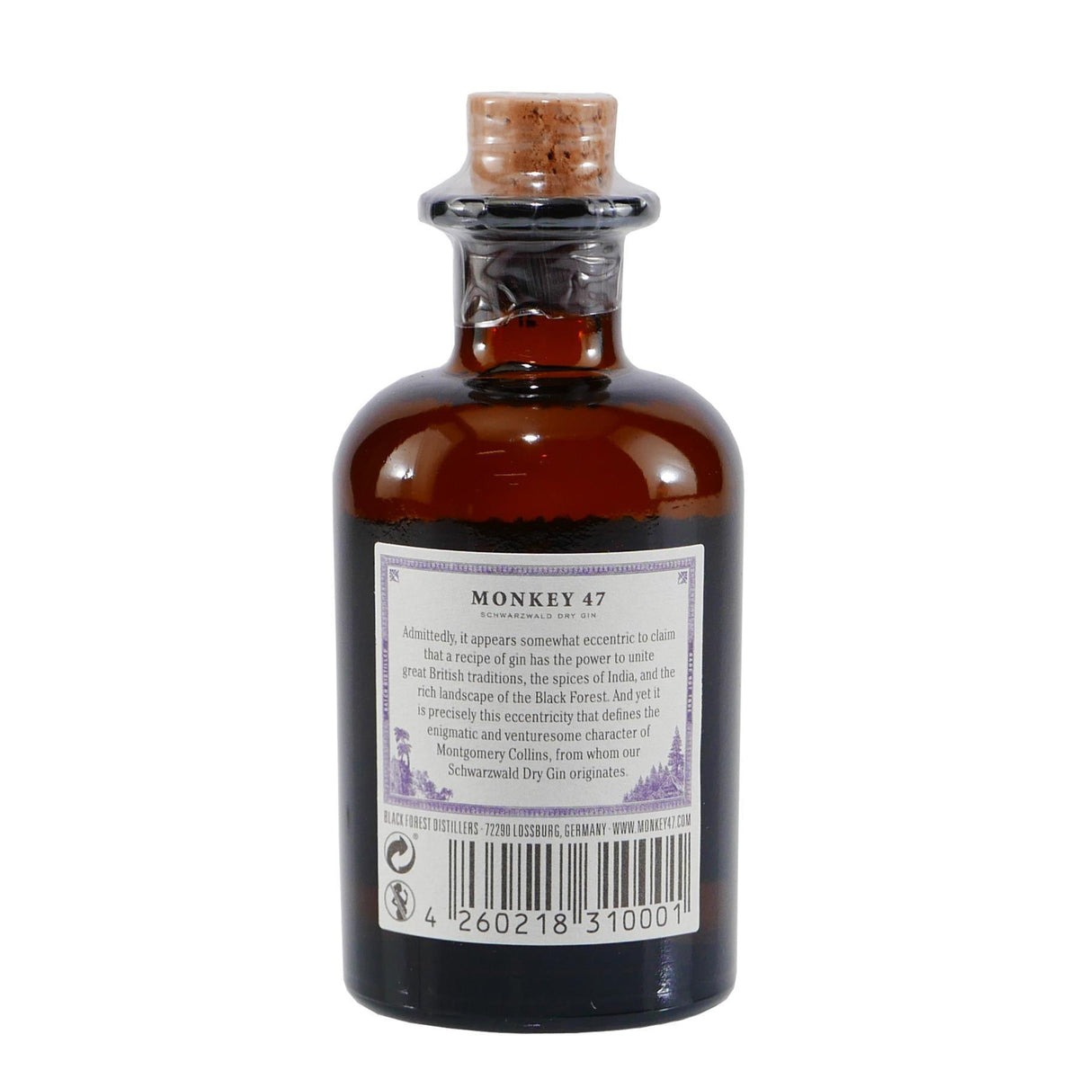 Monkey 47 Dry Gin "Mini" (6 x 0,05L)