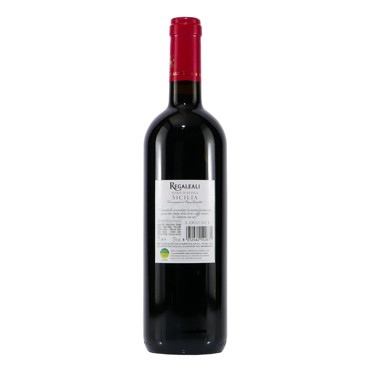 Regaleali Nero d'Avola DOC -trocken- (6 x 0,75L)