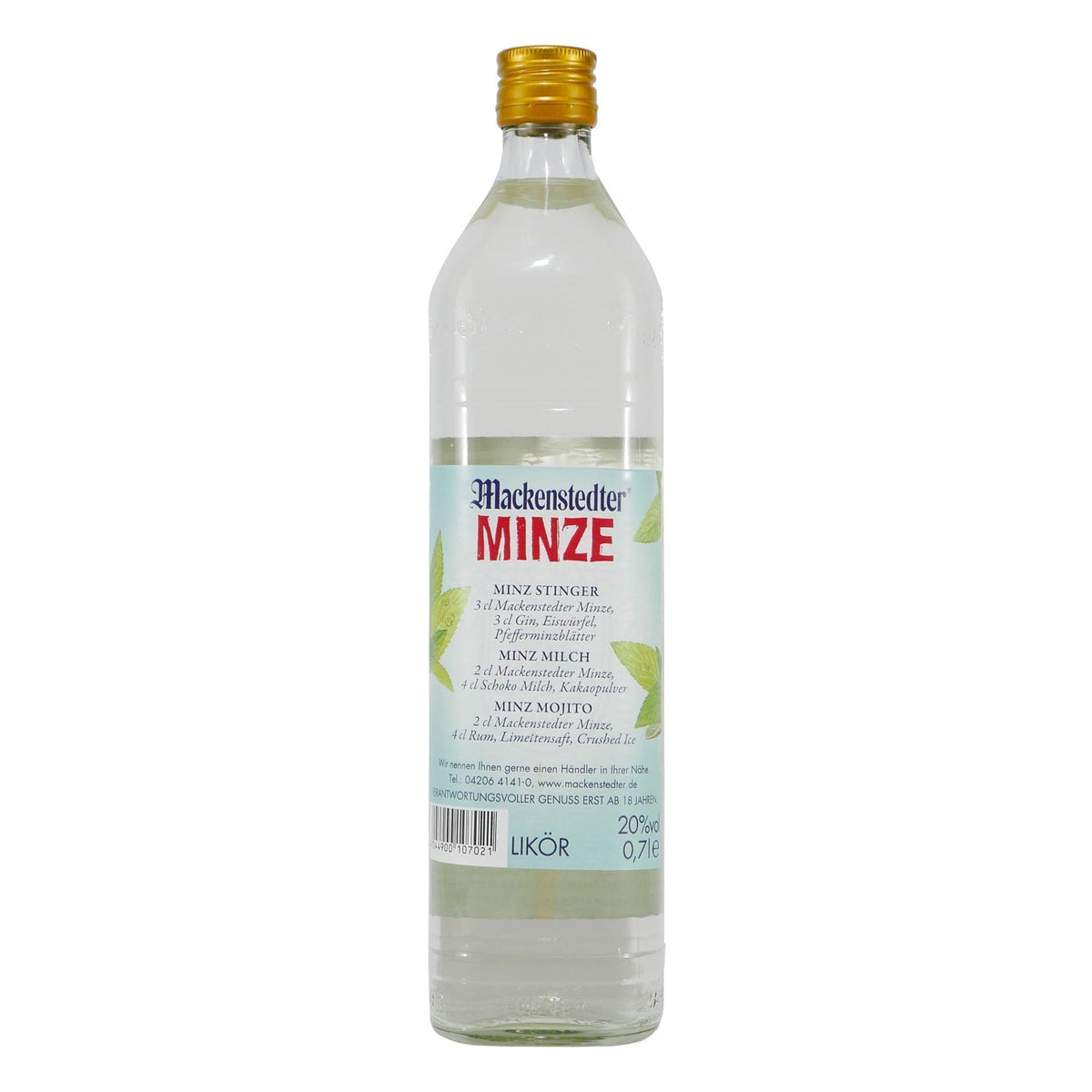Mackenstedter Minze Likör (6 x 0,7L)