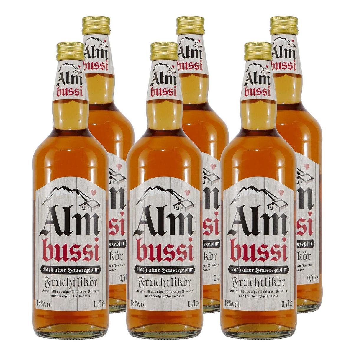 Mackenstedter Almbussi Fruchtlikör (6 x 0,7L)