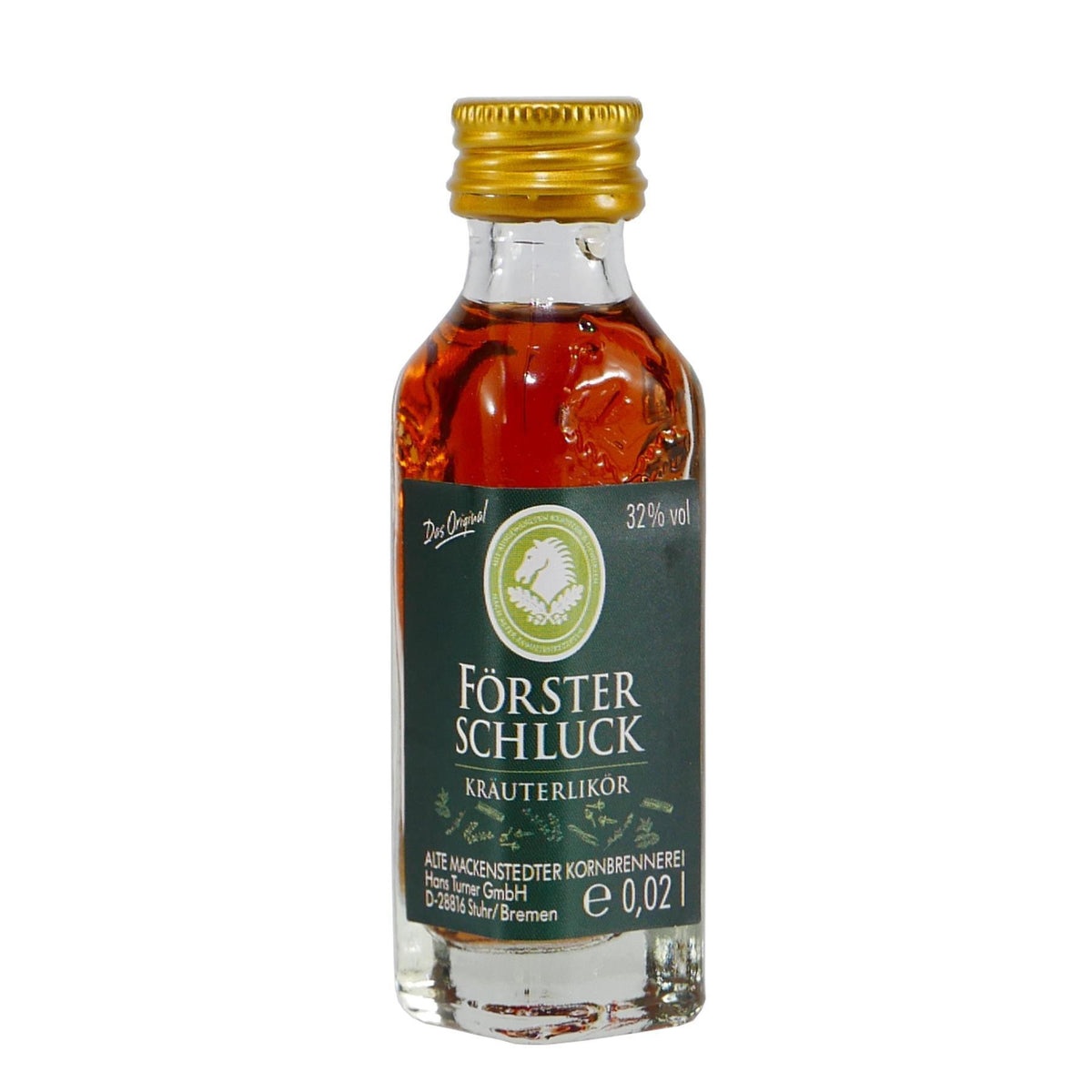 Mackenstedter Försterschluck Kräuterlikör (25 x 0,02L)