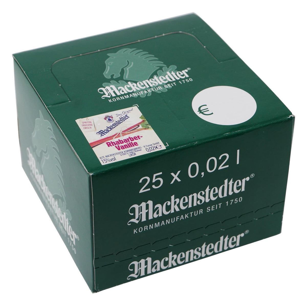 Mackenstedter Rhabarber-Vanille Likör (25 x 0,02L)