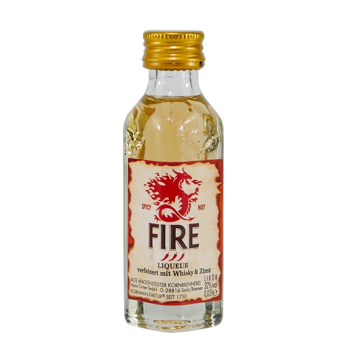 Mackenstedter "FIRE" Liqueur (25 x 0,02L)