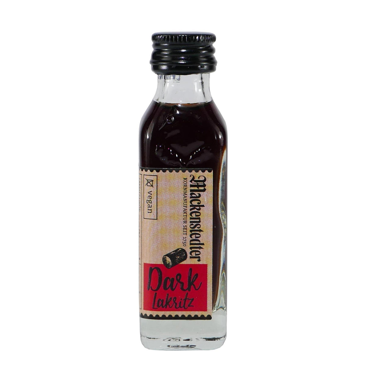 Mackenstedter Dark-Lakritz Likör (25 x 0,02L)