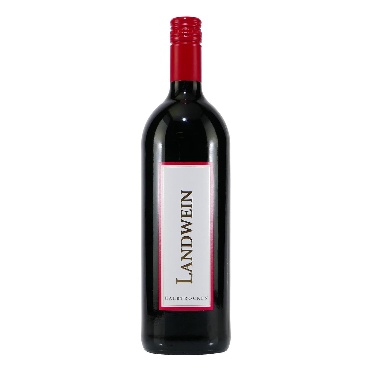 Deutscher Landwein Rhein Rotwein -halbtrocken-
