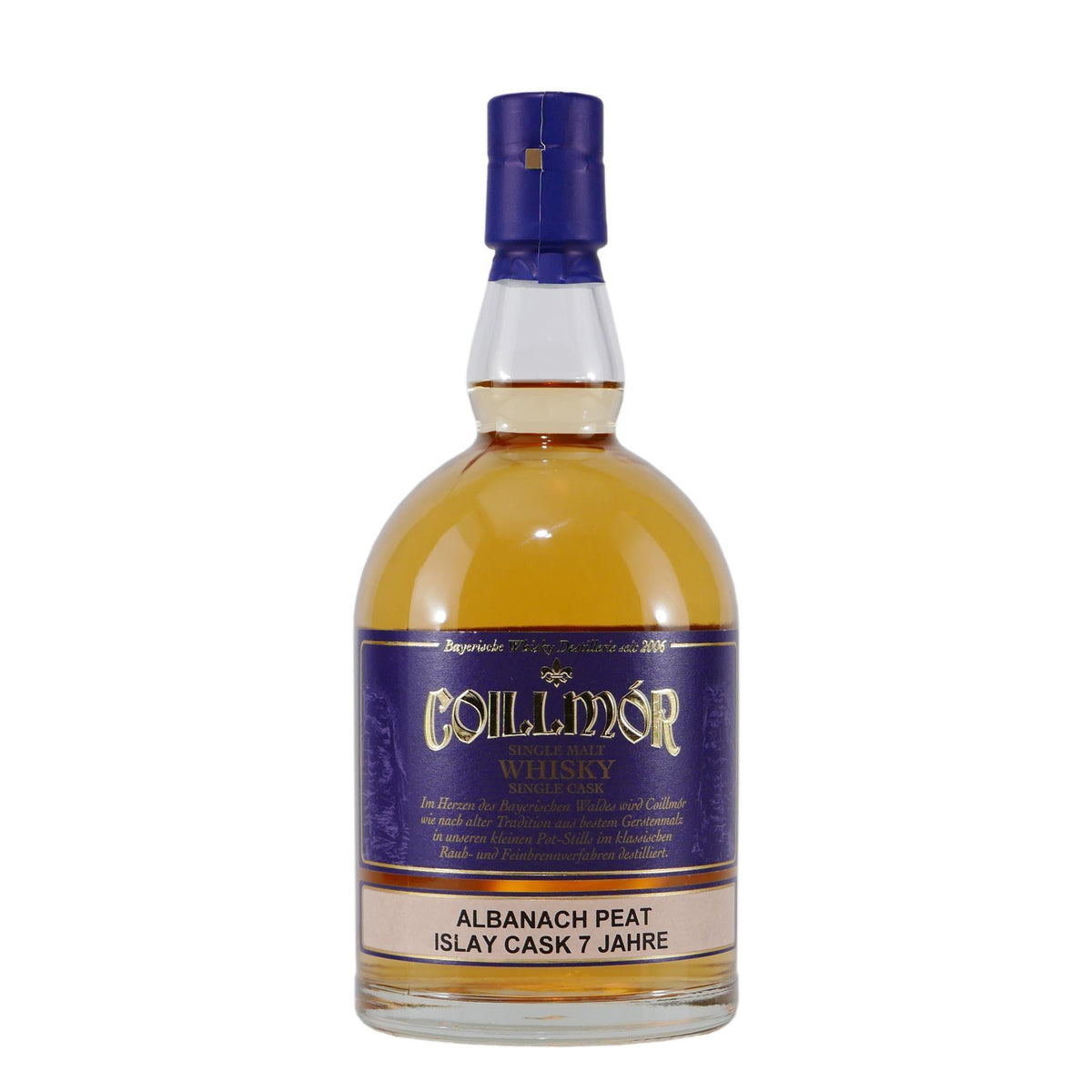 Liebl Coillmór Single Malt Whisky Albanach Peat Islay Cask