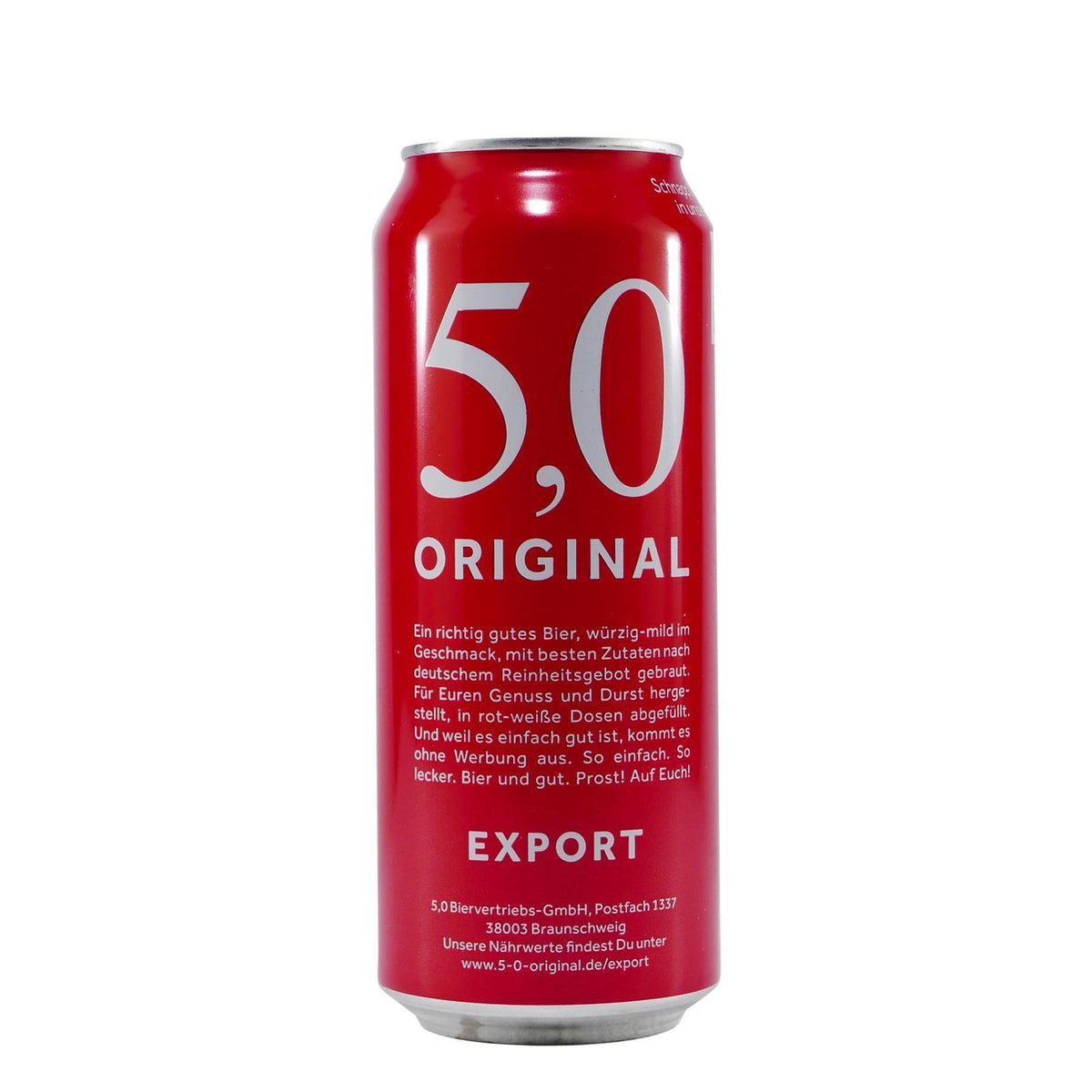 5,0 Original Export (24 x 0,5L) EINWEG