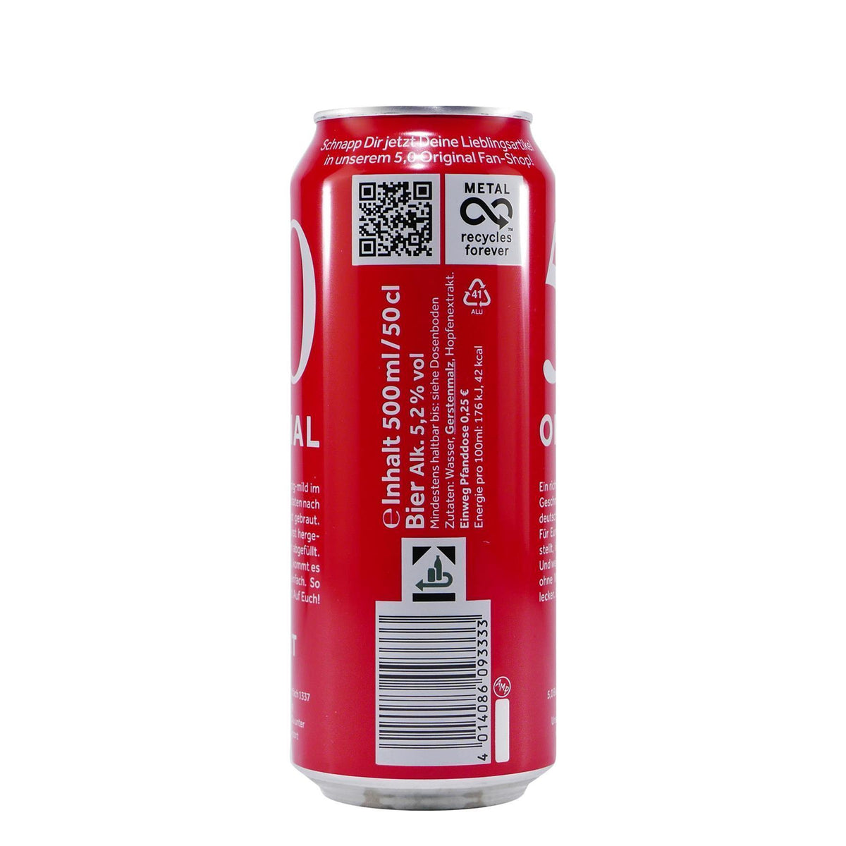 5,0 Original Export (24 x 0,5L) EINWEG
