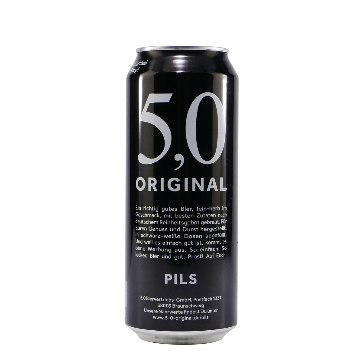 5,0 Original Pils (24 x 0,5L) EINWEG