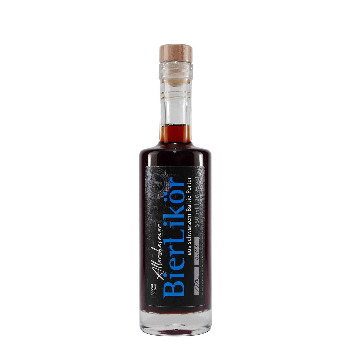 Allersheimer Baltic Porter-Bierlikör mit Geschenk-Holzkiste