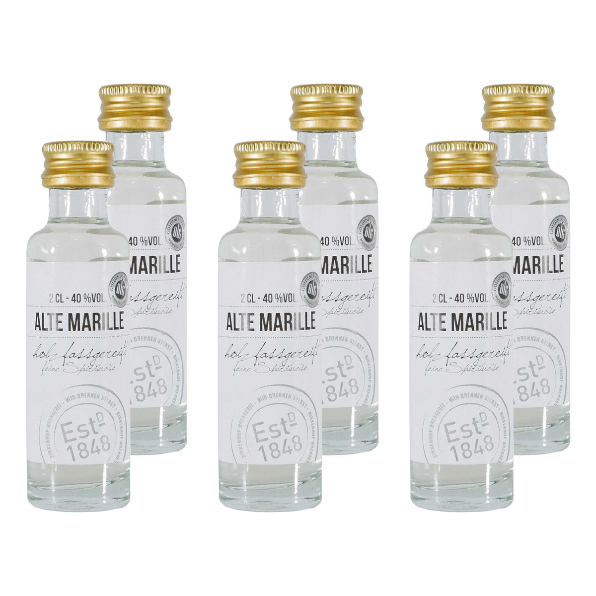 Birkenhof Alte Marille Obstbrand (25 x 0,02L)