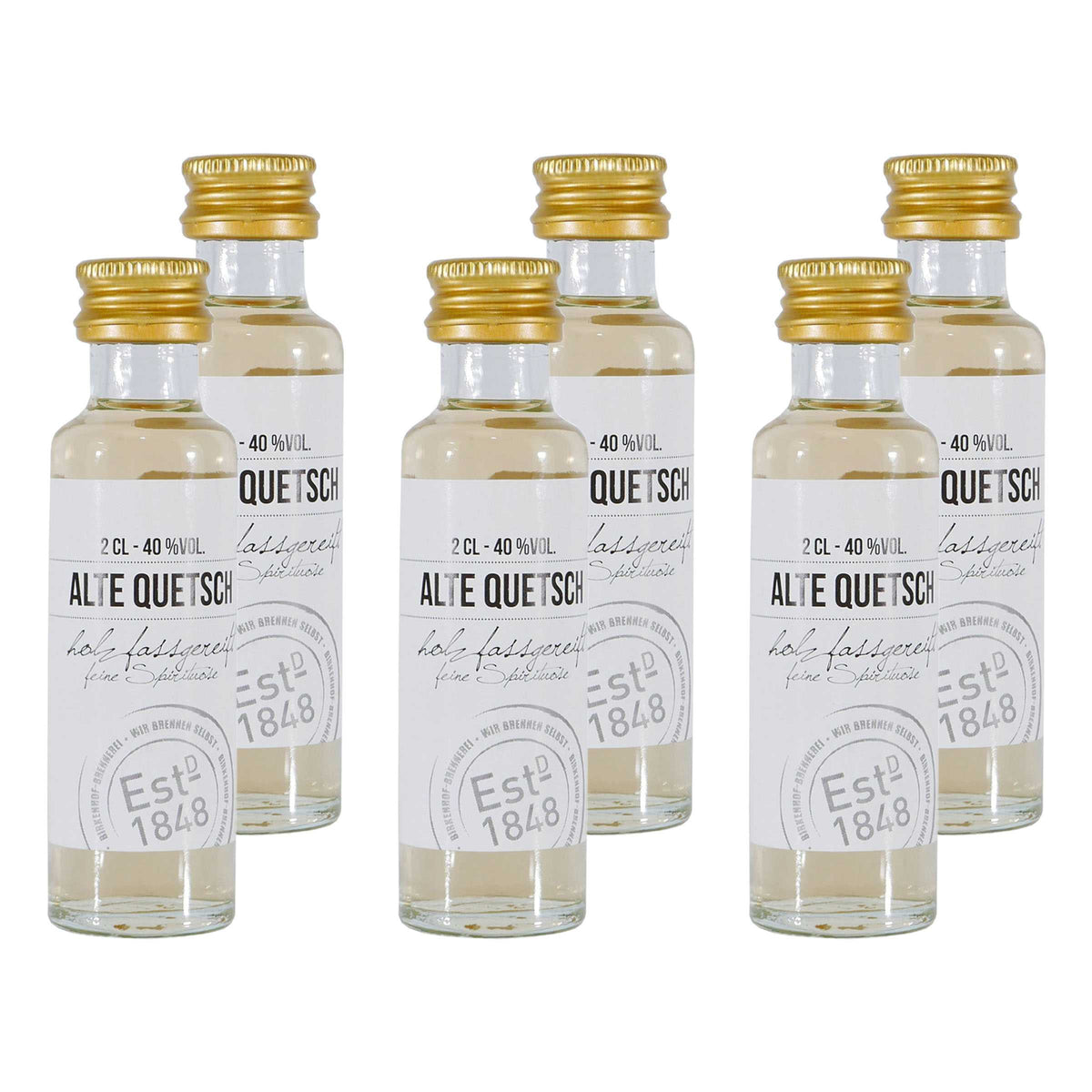 Birkenhof Alte Quetsch Obstbrand (25 x 0,02L)
