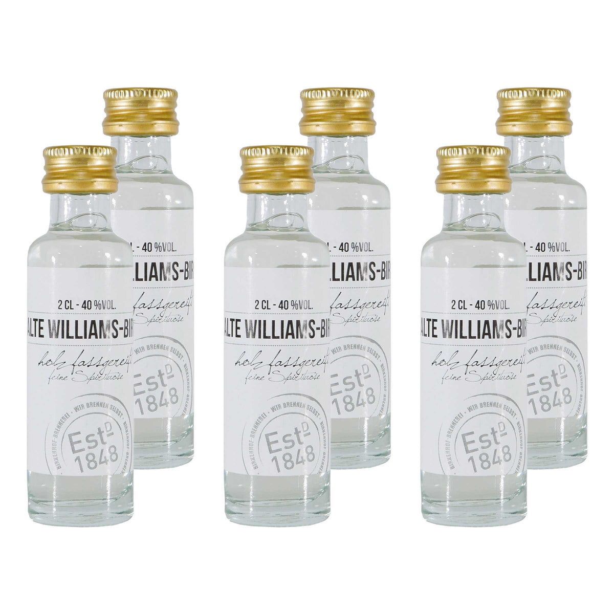 Birkenhof Alte Williams-Birne Obstbrand (25 x 0,02L)