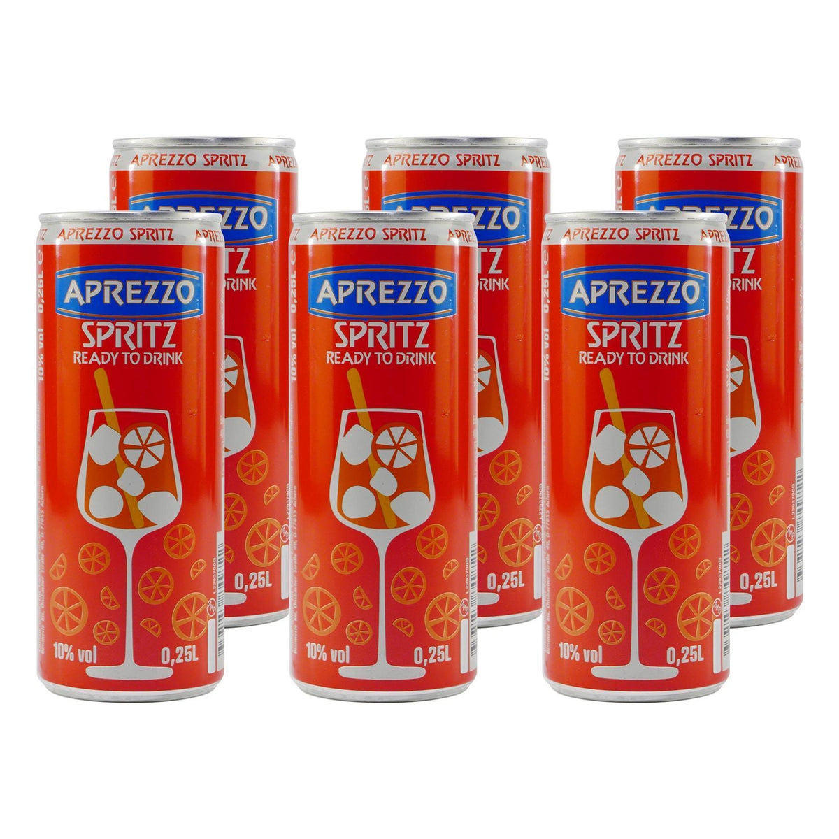 Aprezzo Spritz (12 x 0,25L) EINWEG