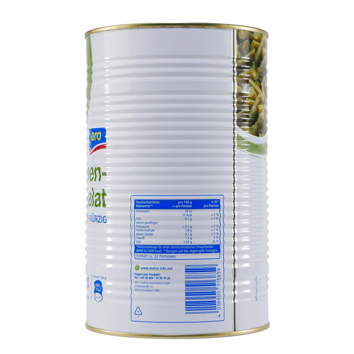 aro Bohnensalat 4,0KG