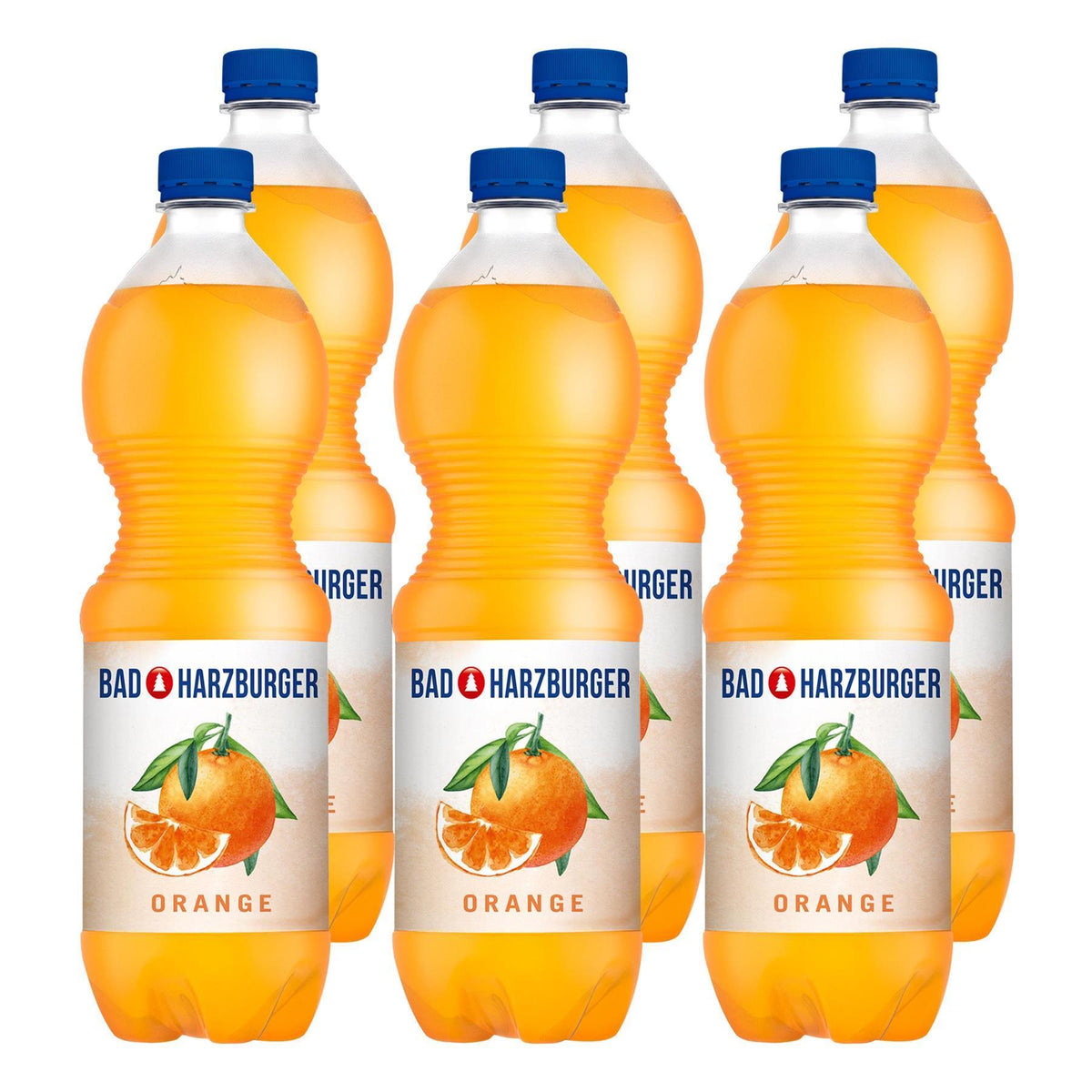Bad Harzburger Orangen Limonade (12 x 1,0L) EINWEG