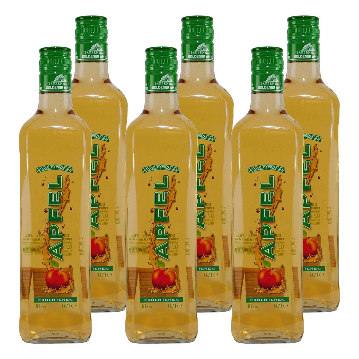 Bauernhaus Goldender Apfel Likör (6 x 0,7L)