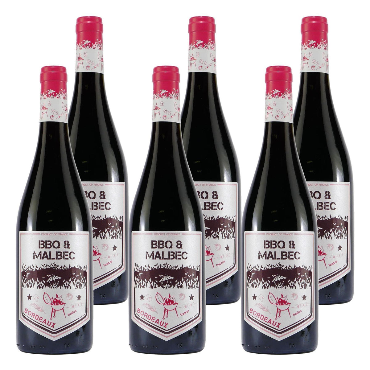 BBQ & Malbec Bordeaux AOP -trocken- (6 x 0,75L)