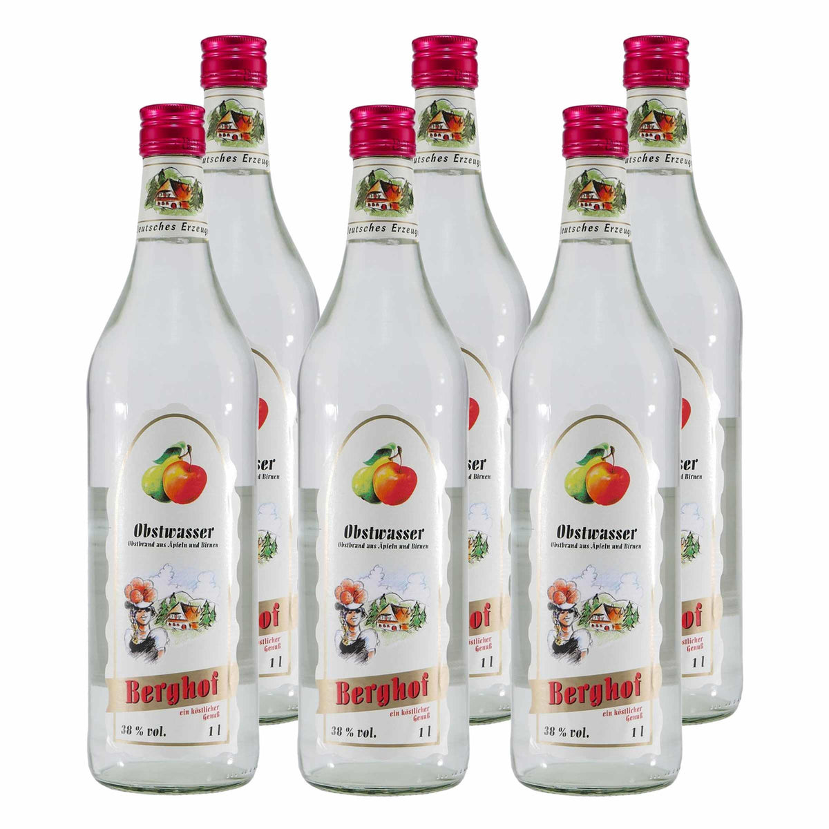 Berghof Obstwasser (6 x 1,0L)