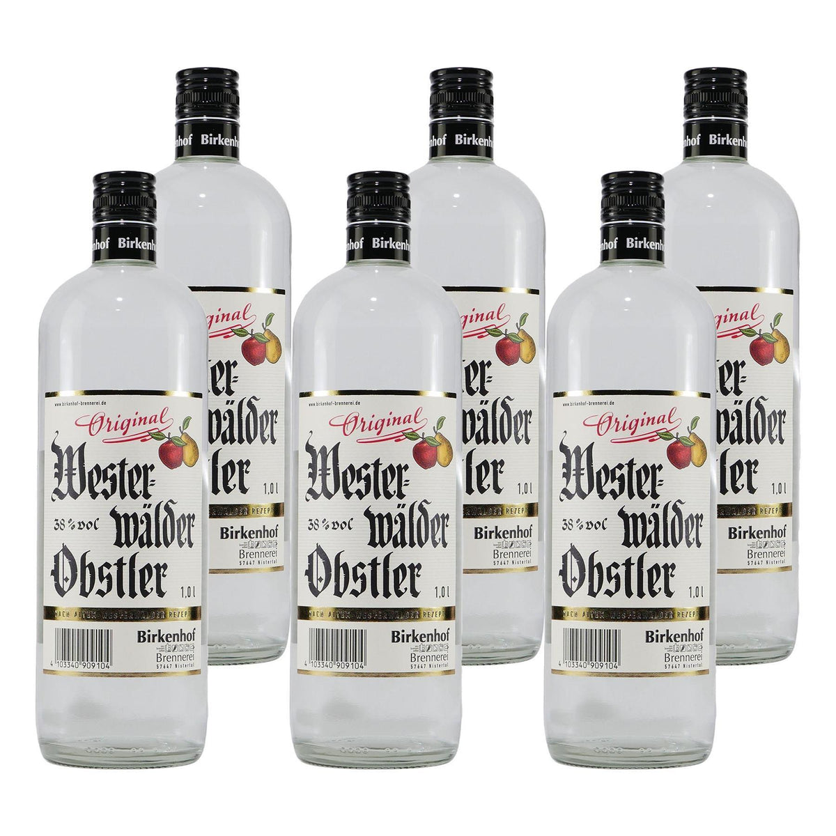 Birkenhof Westerwälder Obstler (6 x 1,0L)