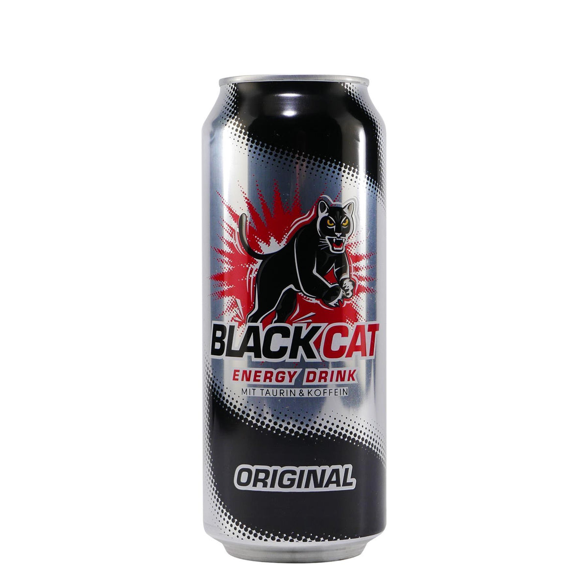 Black Cat Energy Drink Original (12 x 0,5L) EINWEG