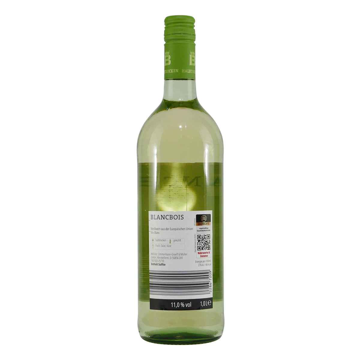 Blancbois Weisswein -halbtrocken- (6 x 1,0L)