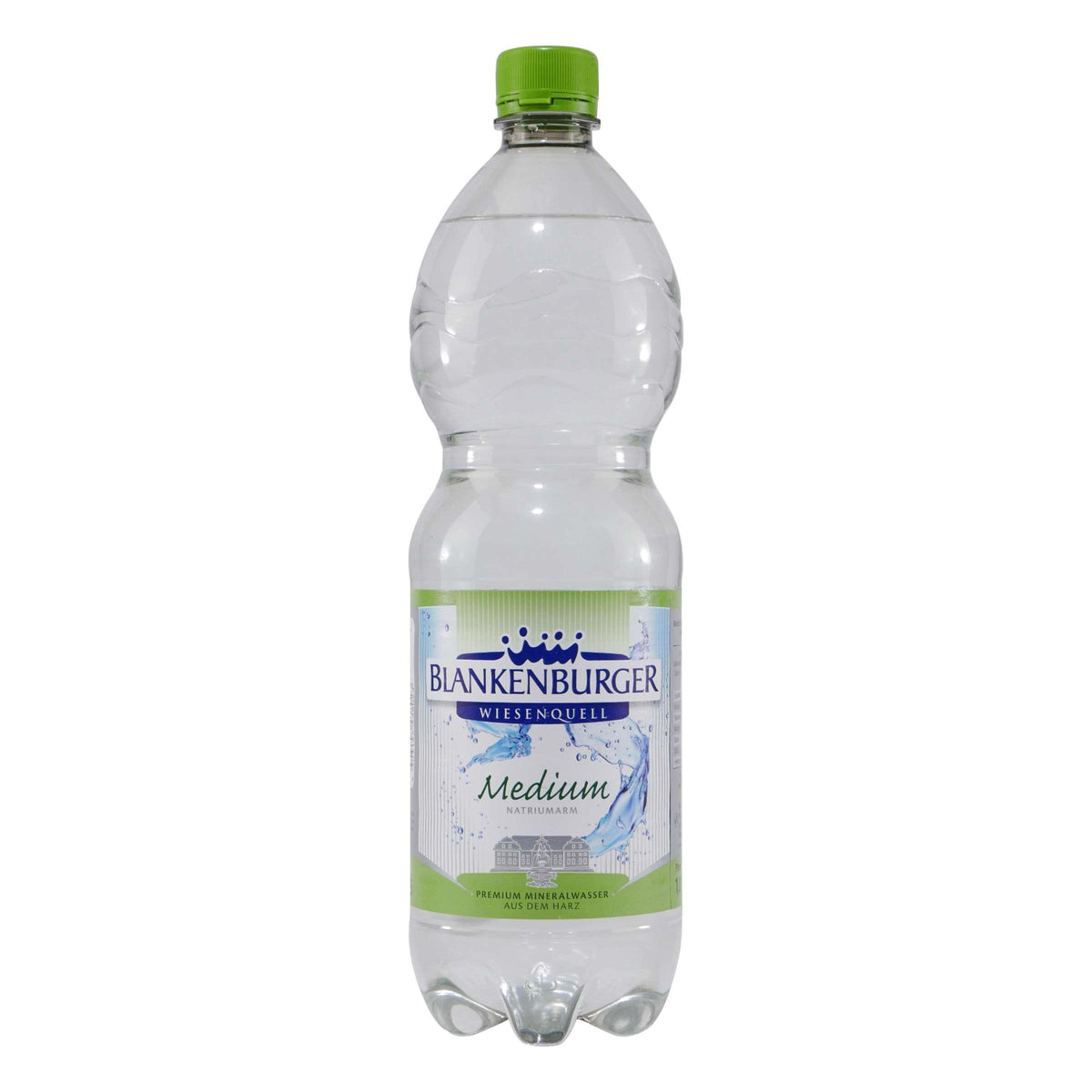 Blankenburger Mineralwasser -Medium- (12 x 1,0L) EINWEG