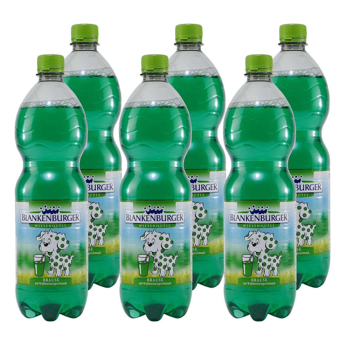Blankenburger Waldmeister Brause (12 x 1,0L) EINWEG