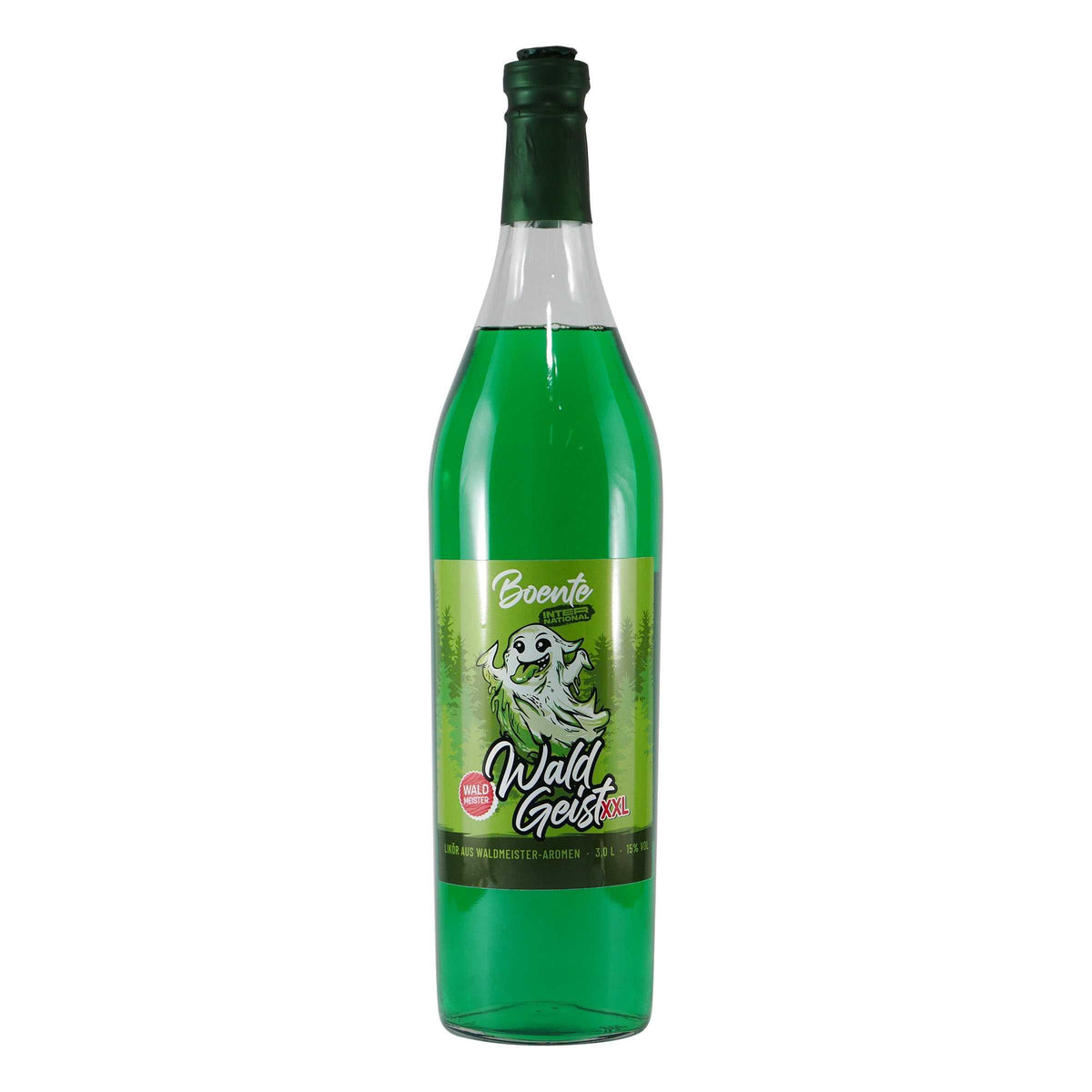 Boente Holla die Waldgeist Waldmeisterlikör XXL 3,0L