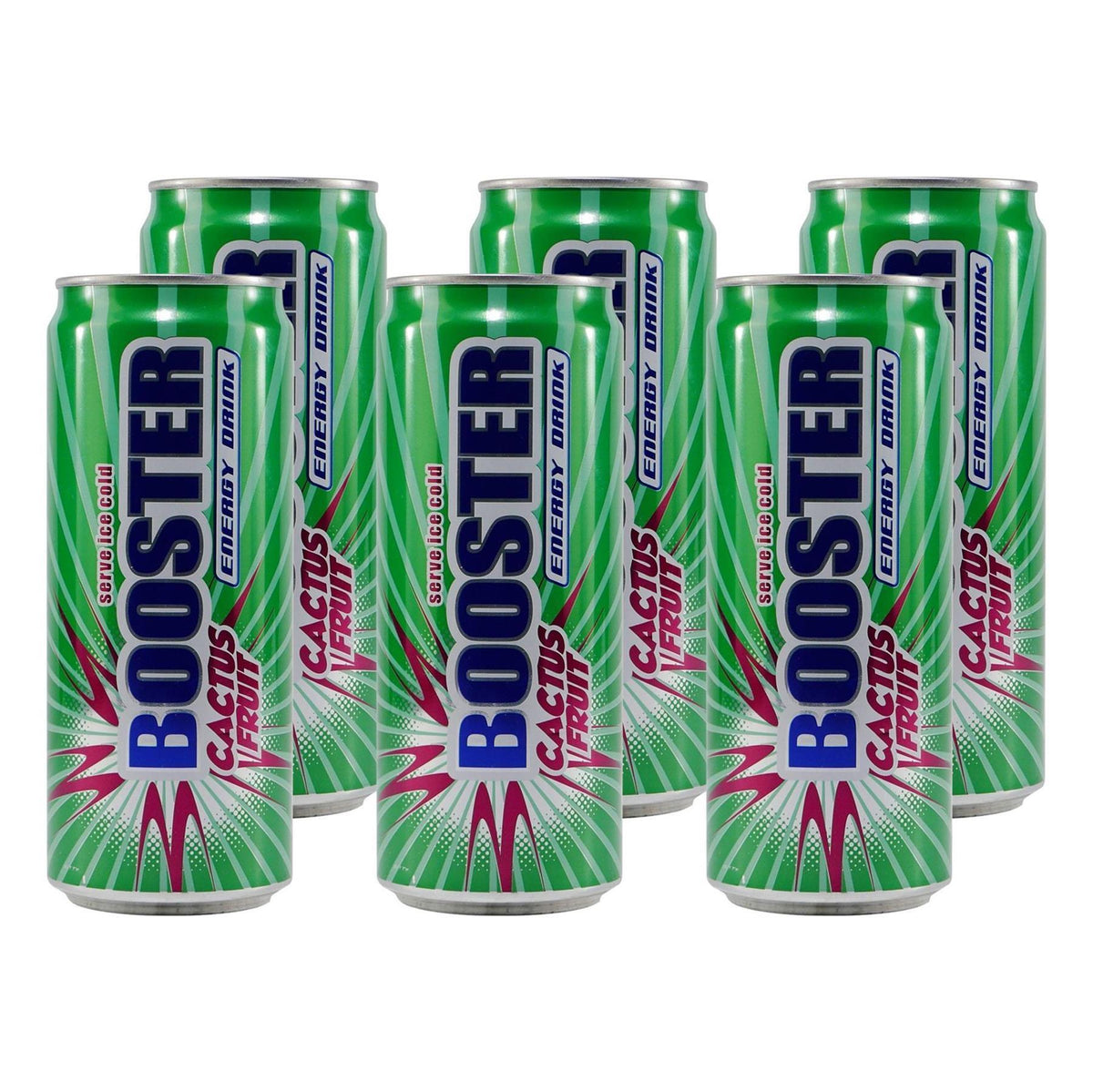 Booster Energy Drink Cactus-Fruit (24 x 0,33L) EINWEG