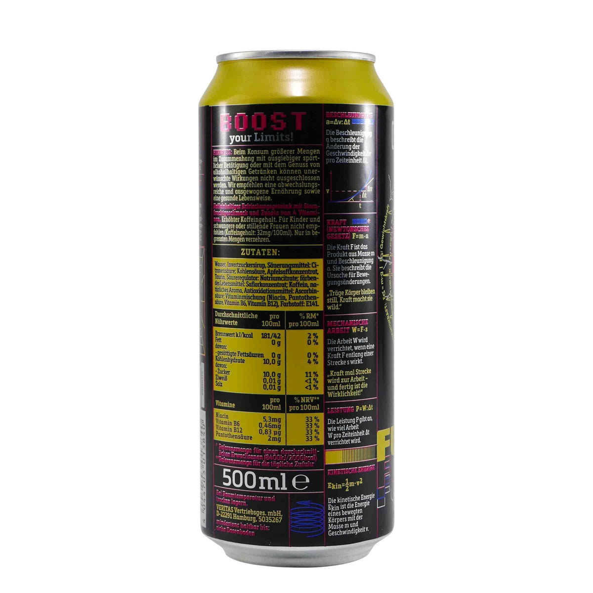 Booster Energy Drink Physics Fusion (24 x 0,5L) EINWEG
