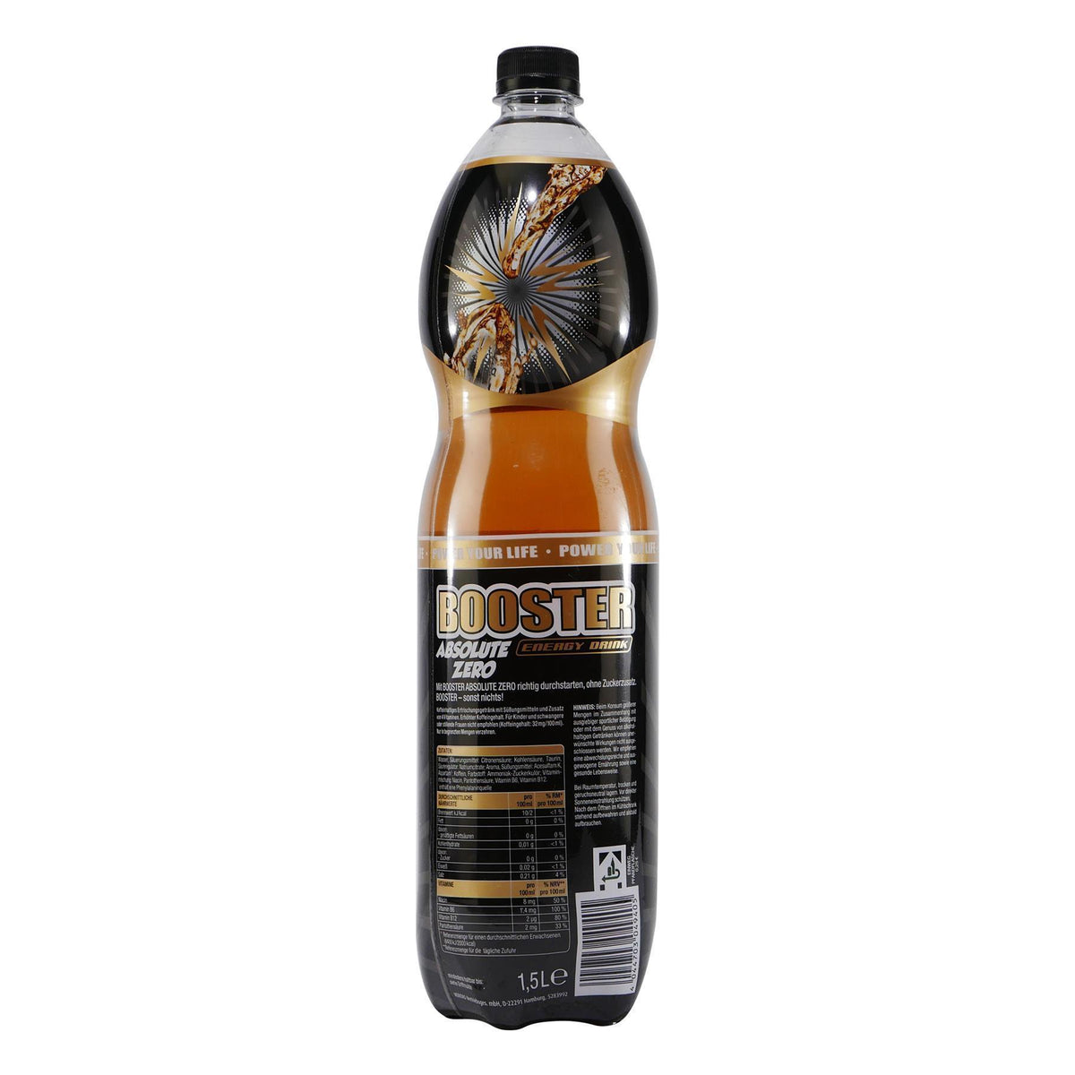 Booster Energy Drink Zero (6 x 1,5L) EINWEG