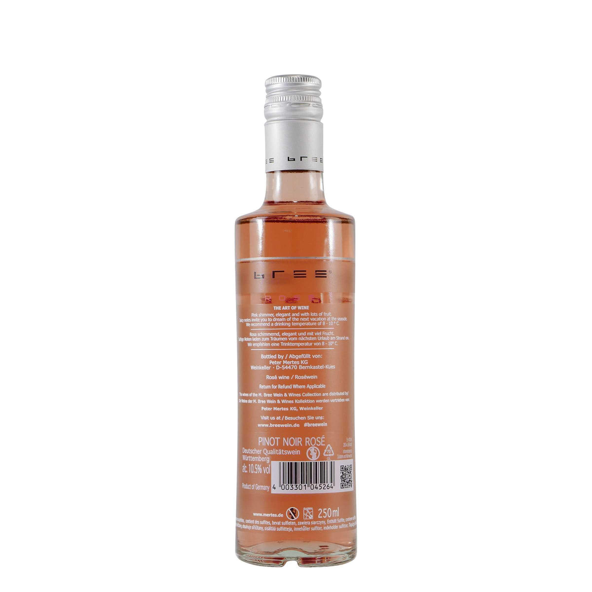 Bree Pinot Noir Rosé QbA -trocken- (12 x 0,25L)
