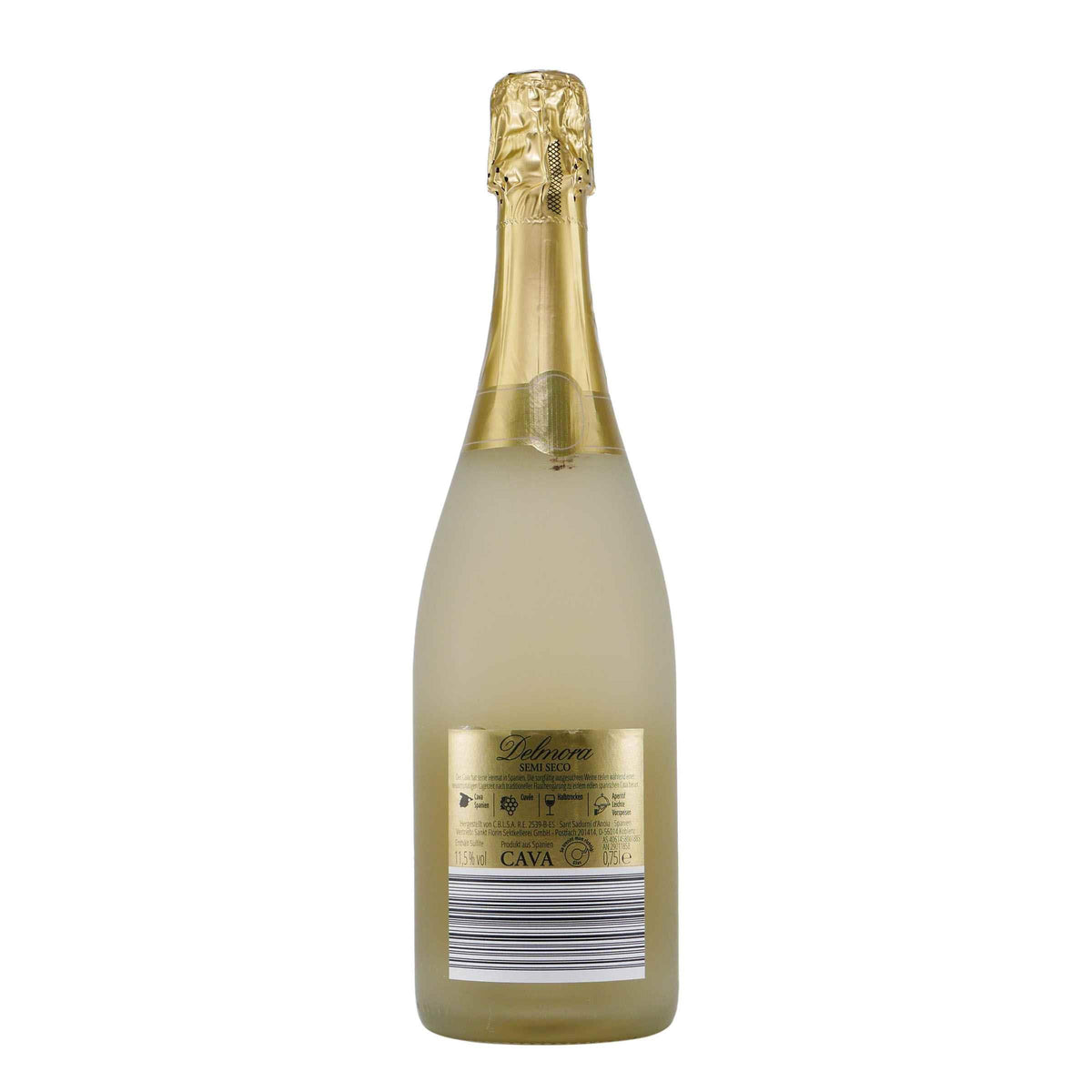 Cava Delmora Sekt -halbtrocken- (6 x 0,75L)