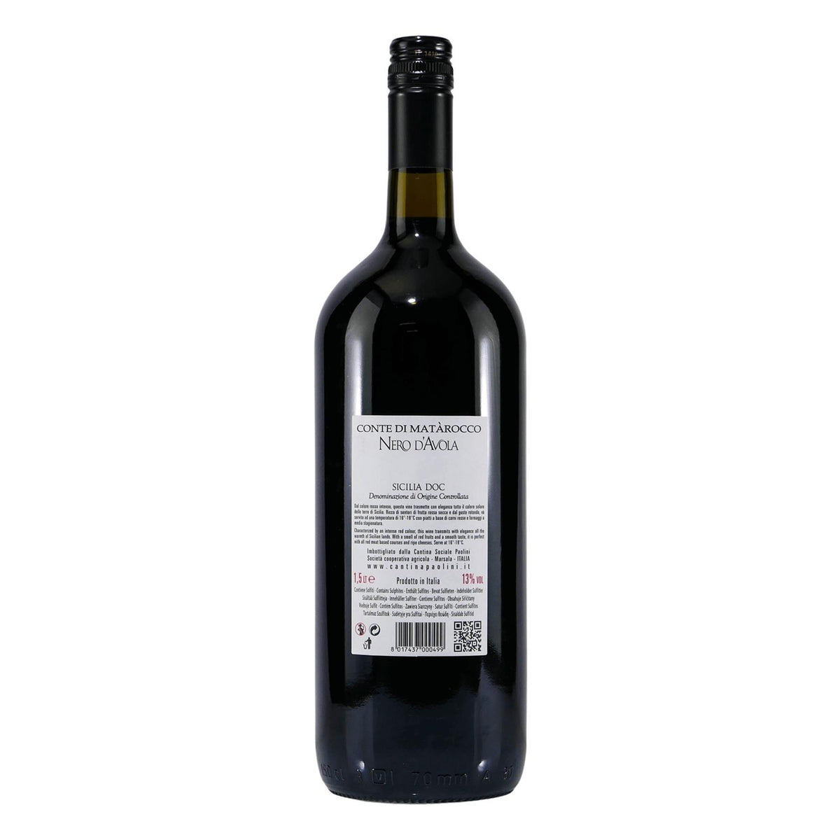 Conte di Matárocco Nero d´Avola (6 x 1,5L)