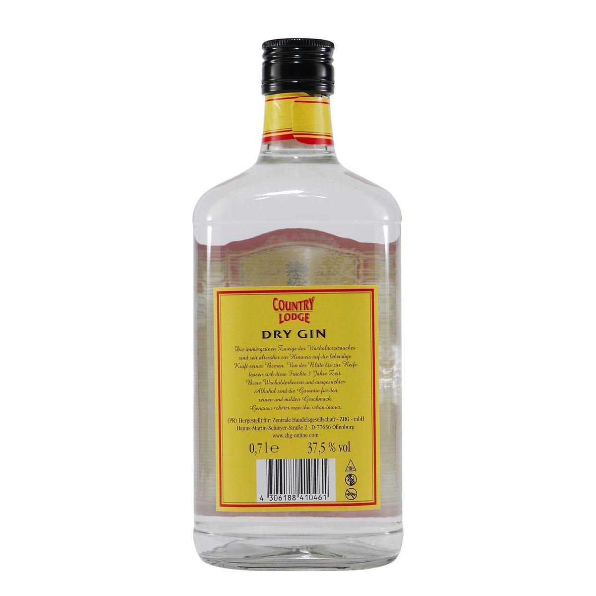 Country Lodge Dry Gin mit Geschenk-Holzkiste