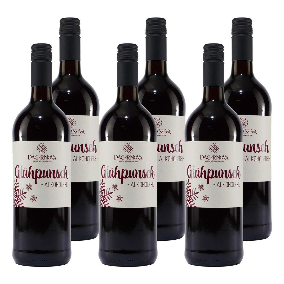 Dagernova Glühpunsch -Alkoholfrei- (6 x 1,0L)